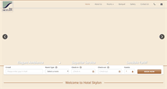 Desktop Screenshot of hotelskylon.com